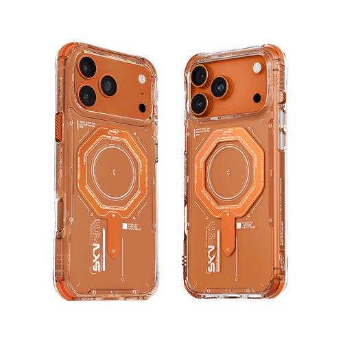 SkinArma Magma MagSafe Case for iPhone 17 Pro - Orange