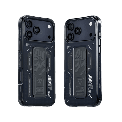 SkinArma Helio MagSafe Case With Grip Stand for iPhone 17 Pro - Graphite