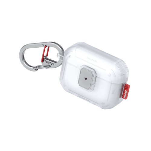 SkinArma Mecha Le Lock Case for Airpods Pro 3 - Frost Clear