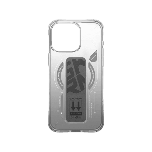 SkinArma Helio MagSafe Case With Grip Stand for iPhone 16 Pro Max - Titanium