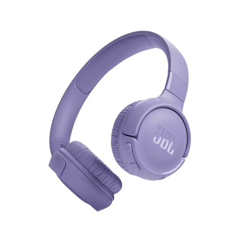JBL T520 Wireless Over-Ear Headphones with Mic - Purple