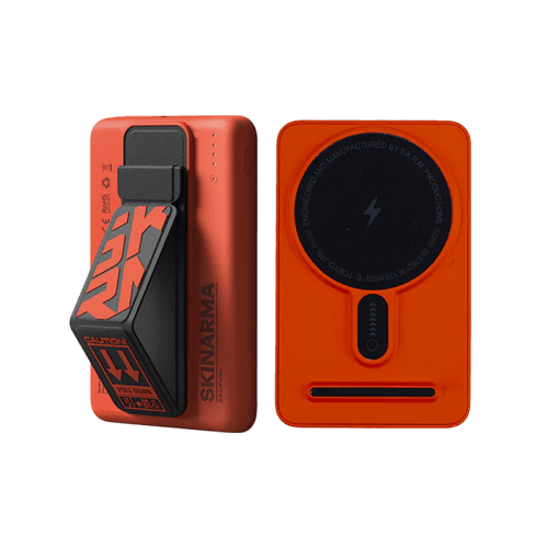 SkinArma Spunk 20W PD Wireless 5000mAh Power Bank - Orange