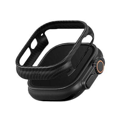 Uniq Keva Verge Watch Case for Apple Watch 49mm - Carbon Black