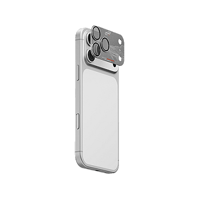 SkinArma Sonix Aluminium Camera Lens Protector for iPhone 17 Pro - Silver