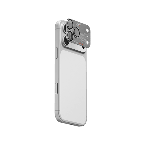 SkinArma Sonix Aluminium Camera Lens Protector for iPhone 17 Pro - Silver