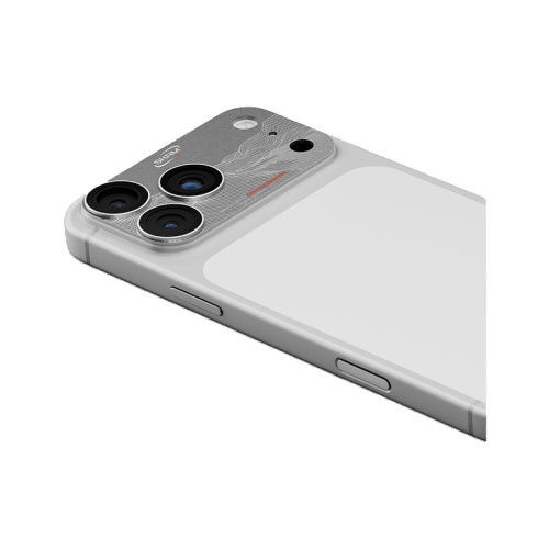SkinArma Sonix Aluminium Camera Lens Protector for iPhone 17 Pro - Silver