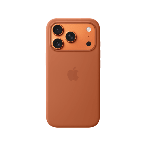 Apple Silicone MagSafe Case for iPhone 17 Pro - Terra Cotta