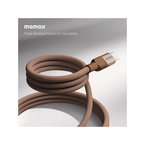Momax Mag Link USB-C to USB-C Magnetic Cable 100W 1m - Orange