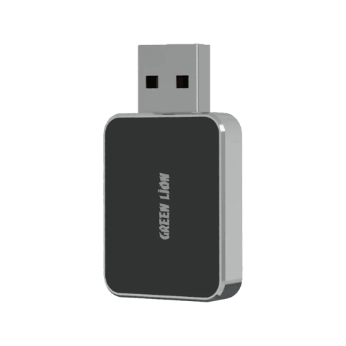 Green Lion Mini Wireless Adapter CarPlay & Android Auto - Black