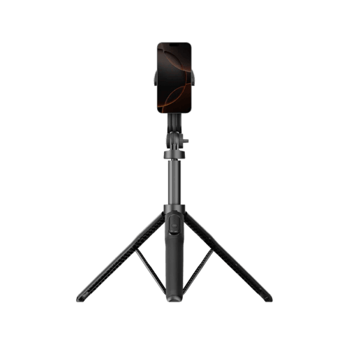 Momax 1-Snap Pole Magnetic Tripod Selfie Stick with Wireless Remote - Black