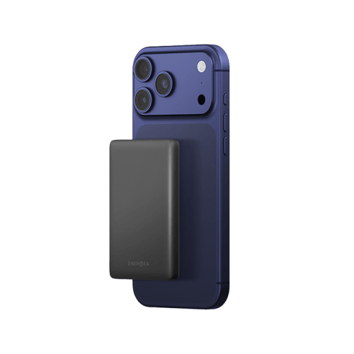 Energea AluPac Mini Aluminum MagSafe 5000mAh Power Bank - Gunmetal