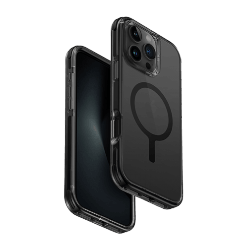 Uniq Hybrid Combat MagSafe Case for iPhone 16 Pro - Carbon Black
