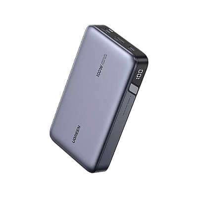 Ugreen 100W 20000mAh Two-Way Fast Charging Power Bank - Black