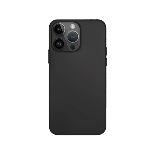 Smart Premium Silicone Magnetic Case for iPhone 14 Pro Max - Black