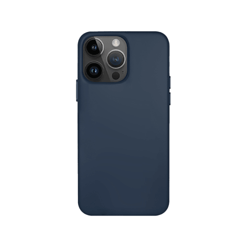 Smart Premium Silicone Magnetic Case for iPhone 14 Pro Max - Blue