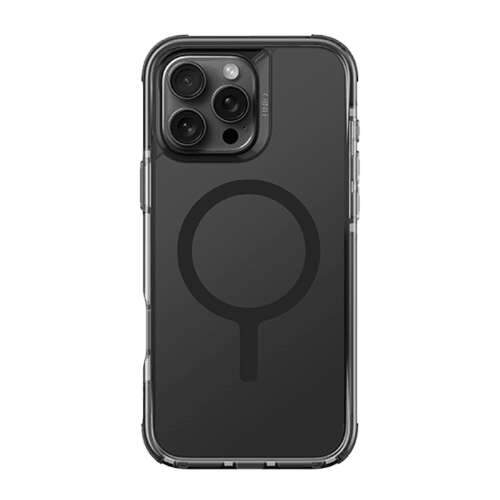 Uniq Hybrid Combat MagSafe Case for iPhone 16 Pro Max – Carbon Black