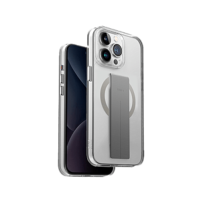 Uniq Hybrid Heldro Mag Case for iPhone 15 Pro - Lucent Clear