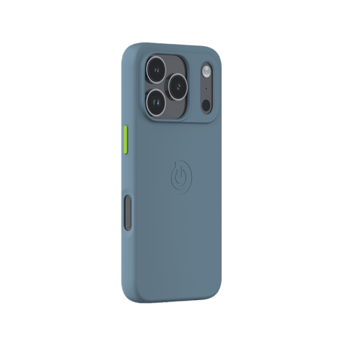 Goui Magnetic Case With Magnetic Bars for iPhone 17 Pro Max+ Magnetic Strap  - Steel Grey