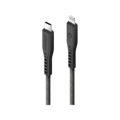 Energea Flow 480mbps USB-C to Lightning Cable 1.5M - White