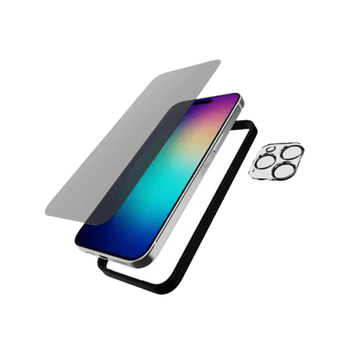Tech21 Impact Glass Screen & Camera Lens Protector for iPhone 15 Pro Max