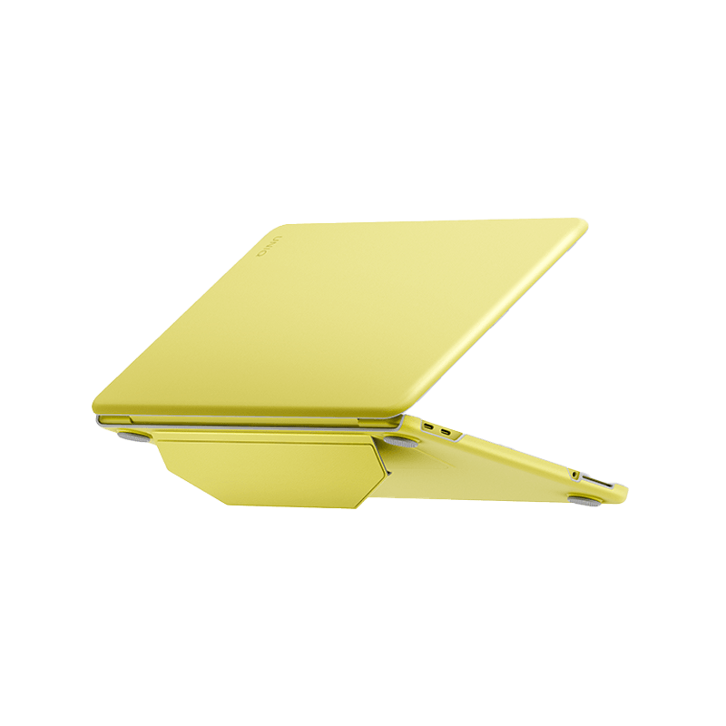 Uniq Lyden Versa Case for MacBook Neo - Yellow Lime