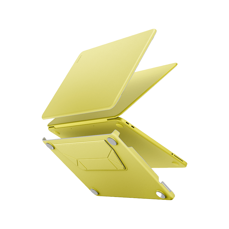 Uniq Lyden Versa Case for MacBook Neo - Yellow Lime