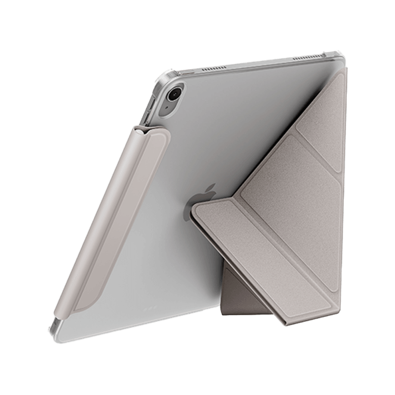 Uniq Camden Lite Case With Detachable Pencil Sleeve for iPad 11" (A16) - Ivory