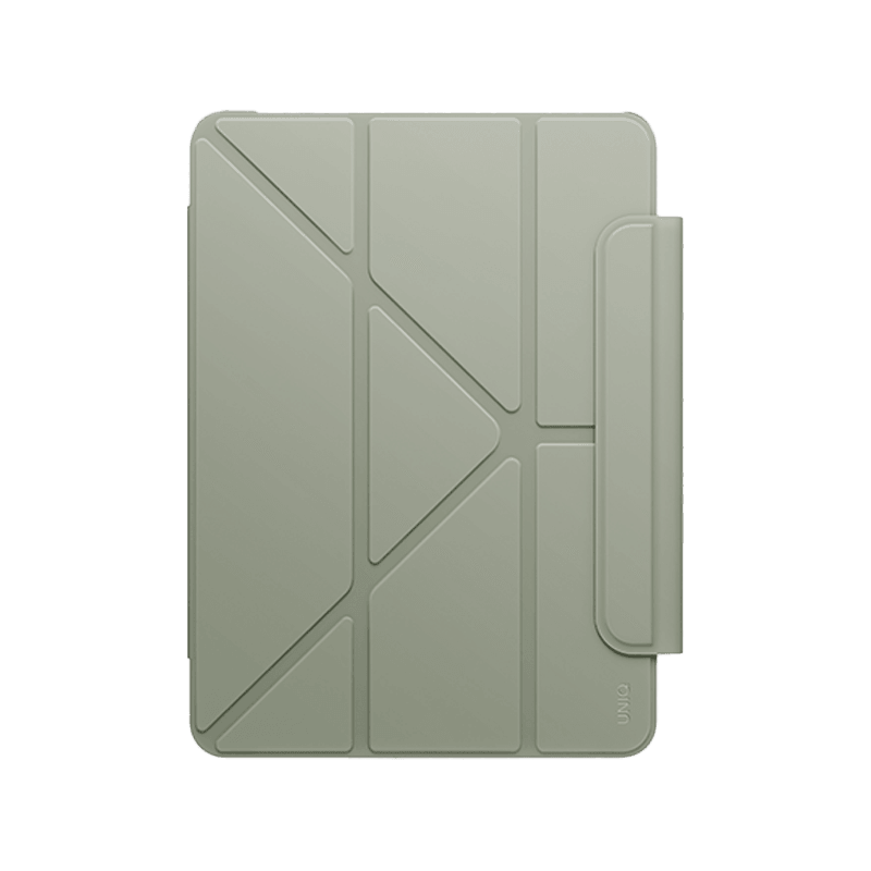 Uniq Camden Lite Case With Detachable Pencil Sleeve for iPad 11" (A16) - Sage Green