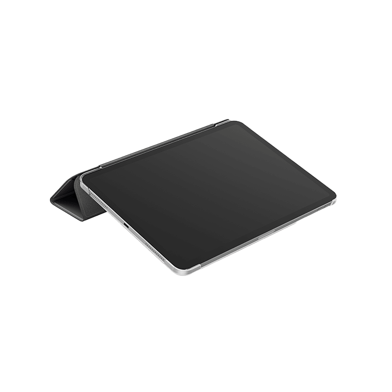 Uniq Camden Lite Case With Detachable Pencil Sleeve for iPad Air 11" (M2-M4) - Charcoal Grey