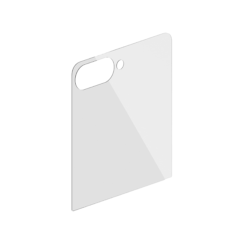 Smart Premium Ultra Guard Magnetic Bundle for Samsung Galaxy Z Flip 8  (Screen Protector + Clear Case)