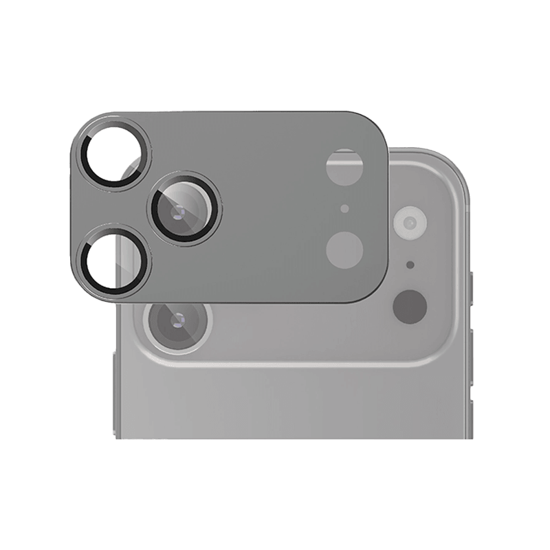 Smart Premium Ultraguard Camera Lens Protector for iPhone 17 Pro Max - Grey