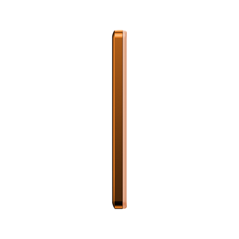 Energea AluPac Mini Aluminum MagSafe 5000mAh Power Bank - Orange