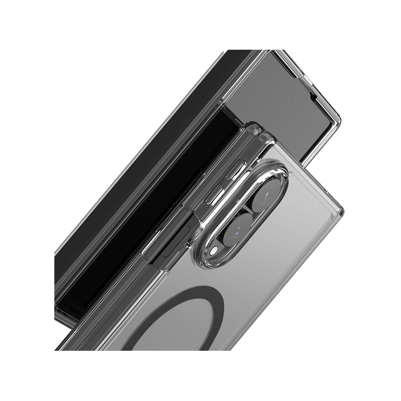 Araree Duple Magsafe Case For Samsung Galaxy Z Fold 8 - Clear Black