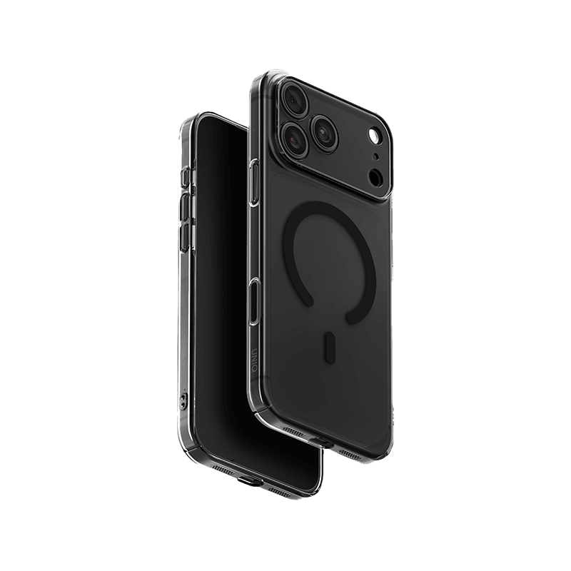 Uniq Hybrid Airsuit MagSafe Case for iPhone 18 Pro Max - Glossy Smoke