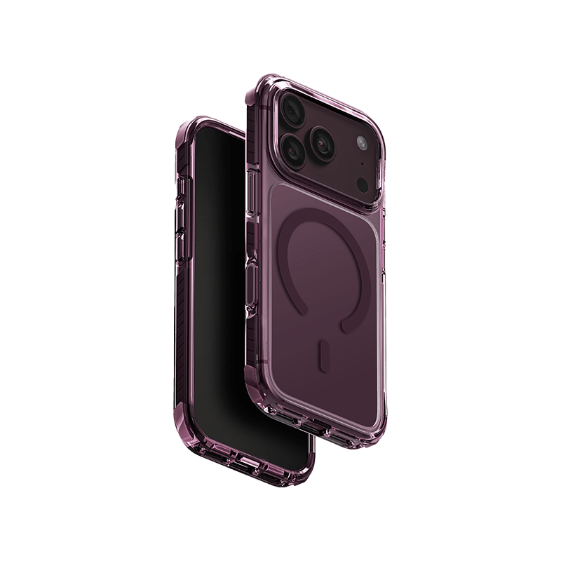Uniq Hybrid Combat MagSafe Case for iPhone 18 Pro - Deep Burgundy