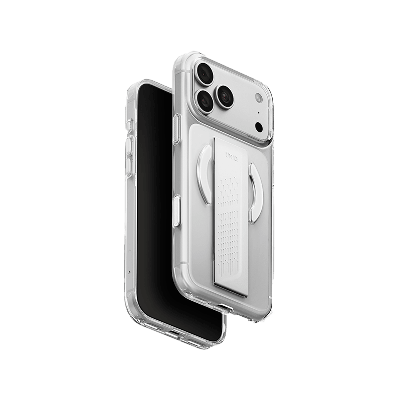 Uniq Hybrid Heldro Air MagSafe Case for iPhone 18 Pro Max - Lucent Clear