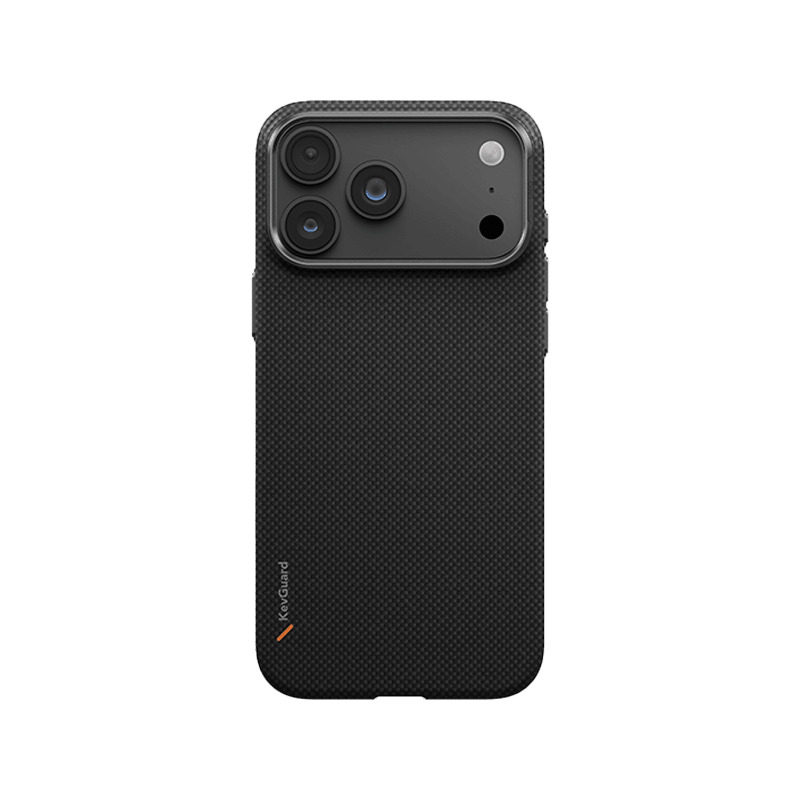 Uniq Hybrid Keva Edge MagSafe Case for iPhone 18 Pro Max - Carbon Black