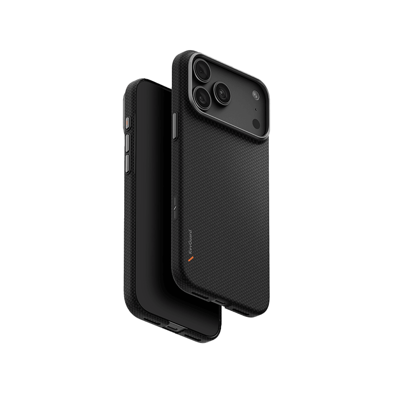 Uniq Hybrid Keva Edge MagSafe Case for iPhone 18 Pro Max - Carbon Black