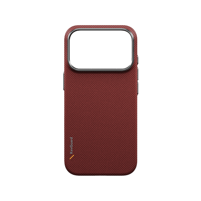 Uniq Hybrid Keva Edge MagSafe Case for iPhone 18 Pro Max - Ember Red