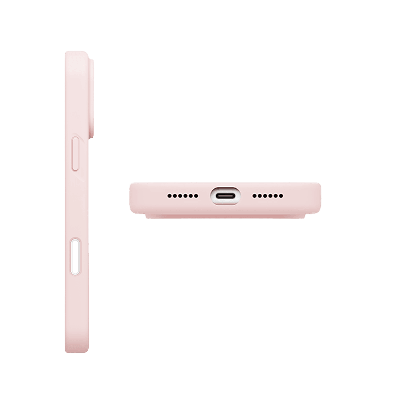 Uniq Hybrid Lino MagSafe Case for iPhone 18 Pro - Pale Rose