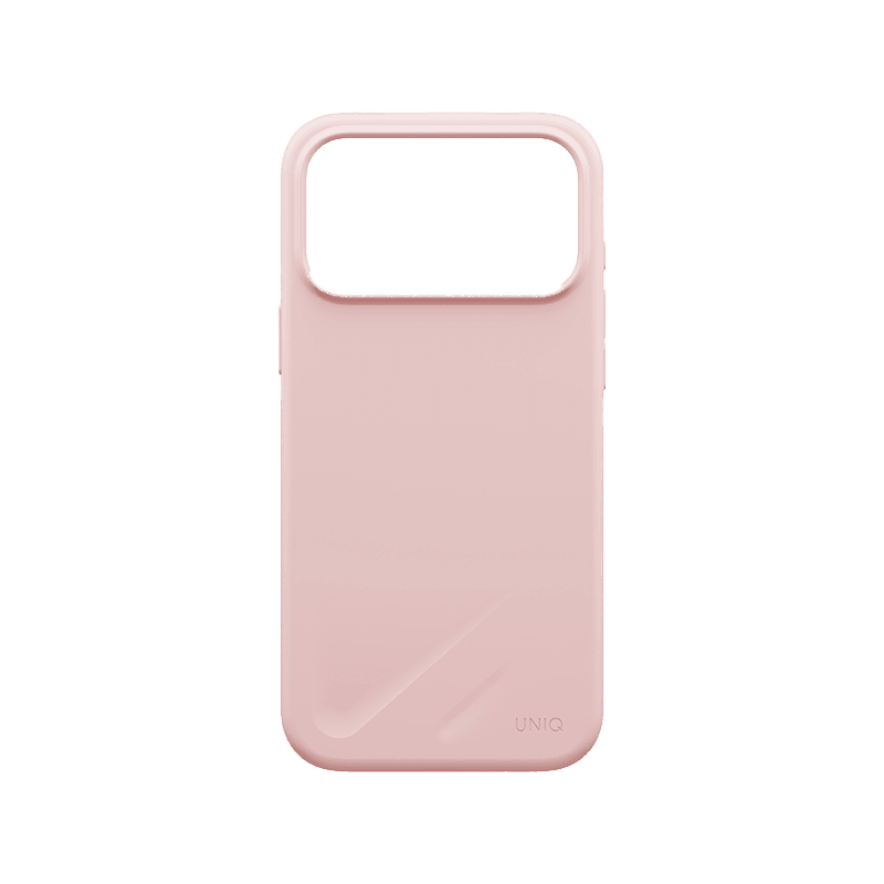 Uniq Hybrid Lino MagSafe Case for iPhone 18 Pro - Pale Rose