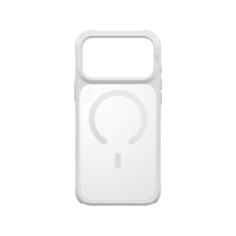 Uniq Hybrid Veren MagSafe Case for iPhone 18 Pro - Chalk Frost