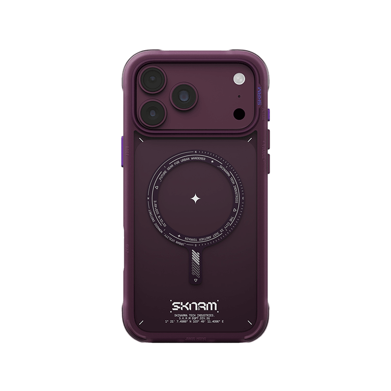 SkinArma Avion MagSafe Case for iPhone 18 Pro - Burgundy