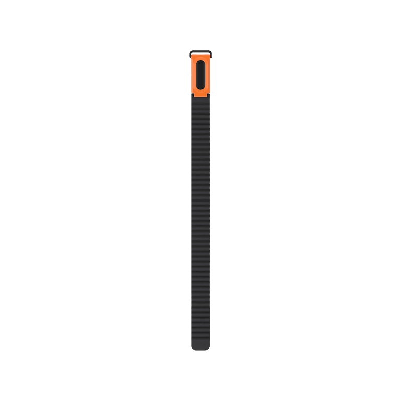 Machino Silicon Magnetic Band for Fitbit Air - Black + Orange