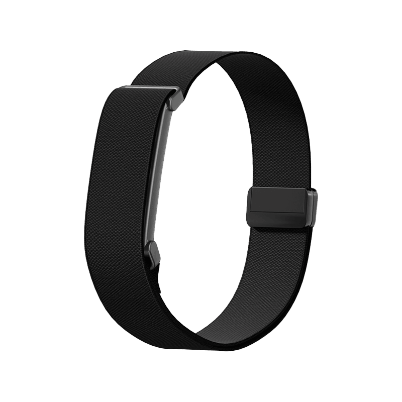 Solidra Magnetic Buckle Nylon Sport Wrist Band for Fitbit Air - Black