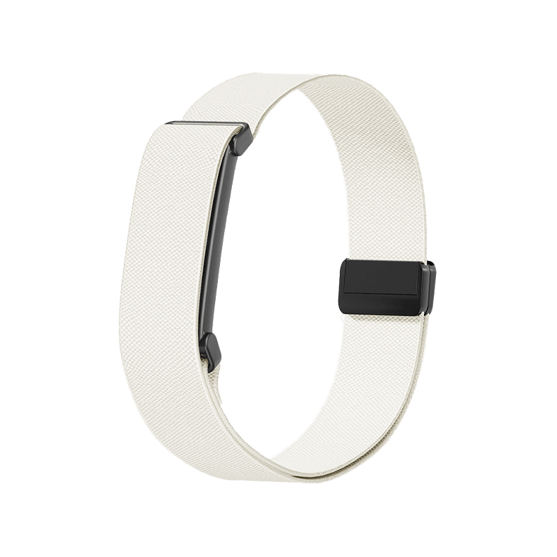 Solidra Magnetic Buckle Nylon Sport Wrist Band for Fitbit Air - Off White