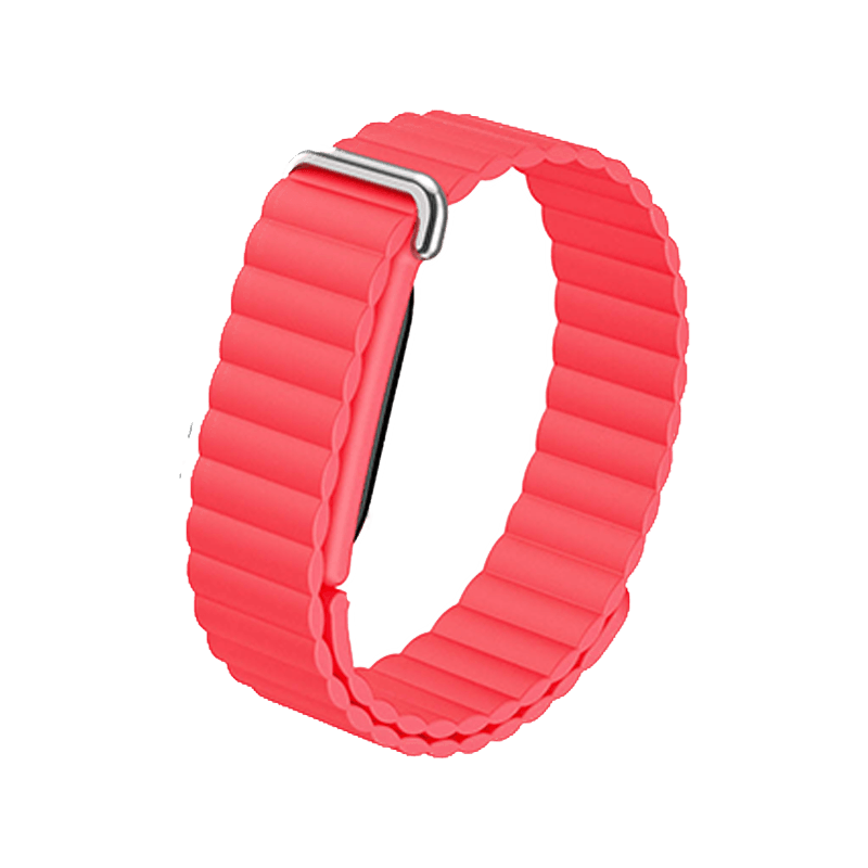 Solidra Silicon Magnetic Band for Fitbit Air - Berry