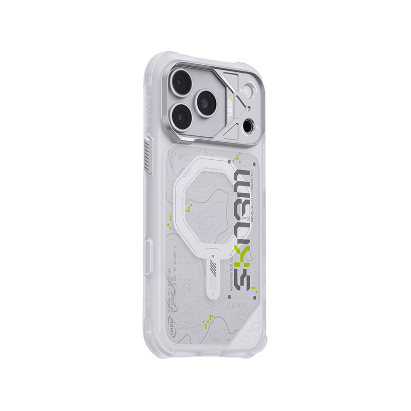 SkinArma Sonar MagSafe Case for iPhone 18 Pro - White