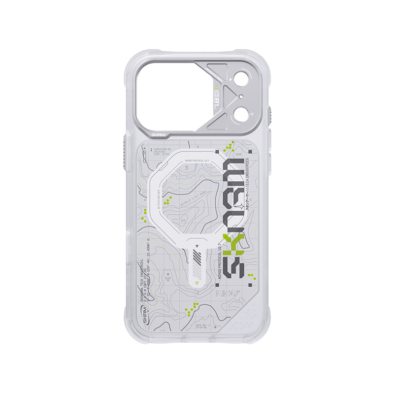 SkinArma Sonar MagSafe Case for iPhone 18 Pro - White