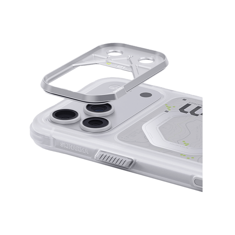 SkinArma Sonar MagSafe Case for iPhone 18 Pro - White